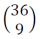 36 tief 9